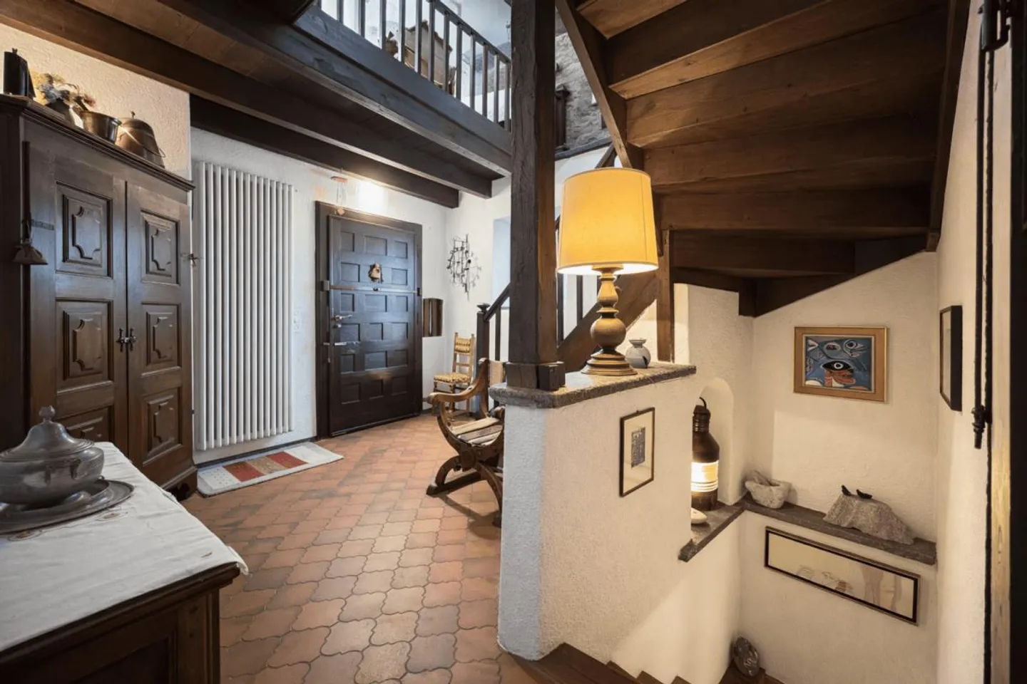 Breganzona - maison d'époque ticino authentique avec vue sur les vallées - Photo 6 sur 13