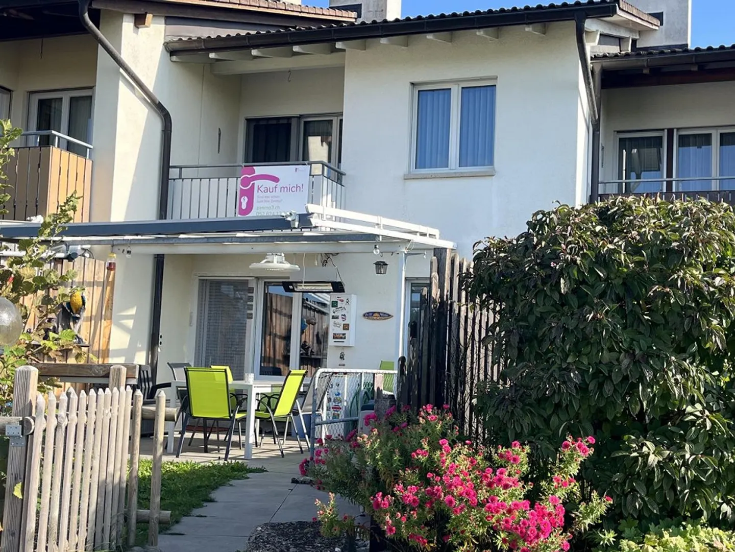 Tramonto con un bicchiere di vino? Casa familiare a schiera 4.5/5.5... - Foto 2 di 21