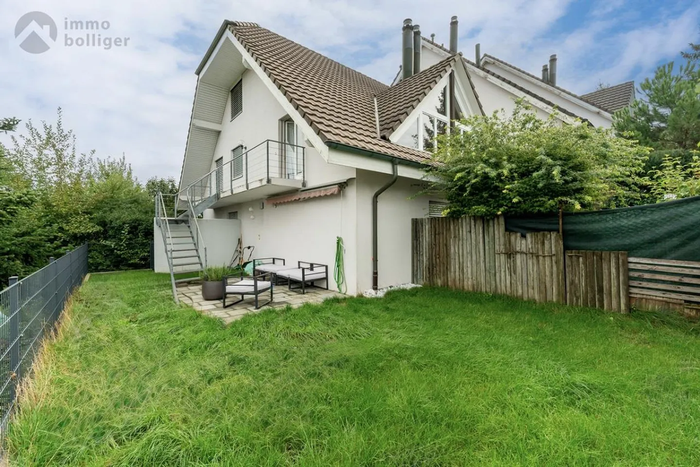 Appartement en duplex lumineux avec cheminée et jardin - Photo 13 sur 15