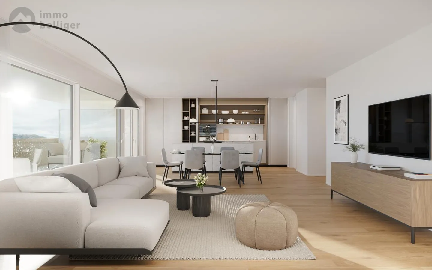 Vista ampia, tranquillità e alto standard di costruzione - Foto 2 di 8