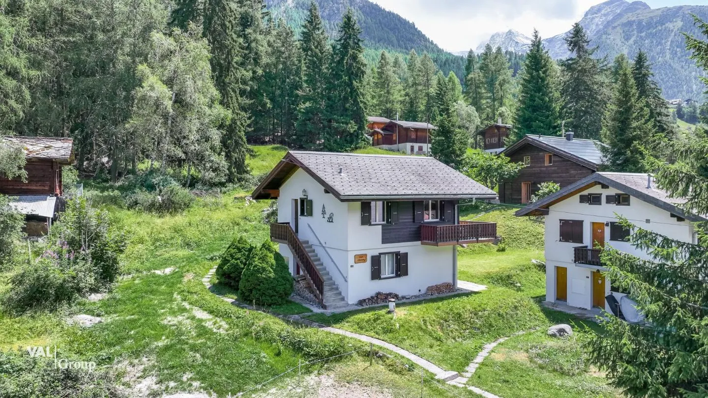 Alpine Lifestyle at 1,560 m above sea level - Retreat with a View near Grächen - Photo 1 of 13