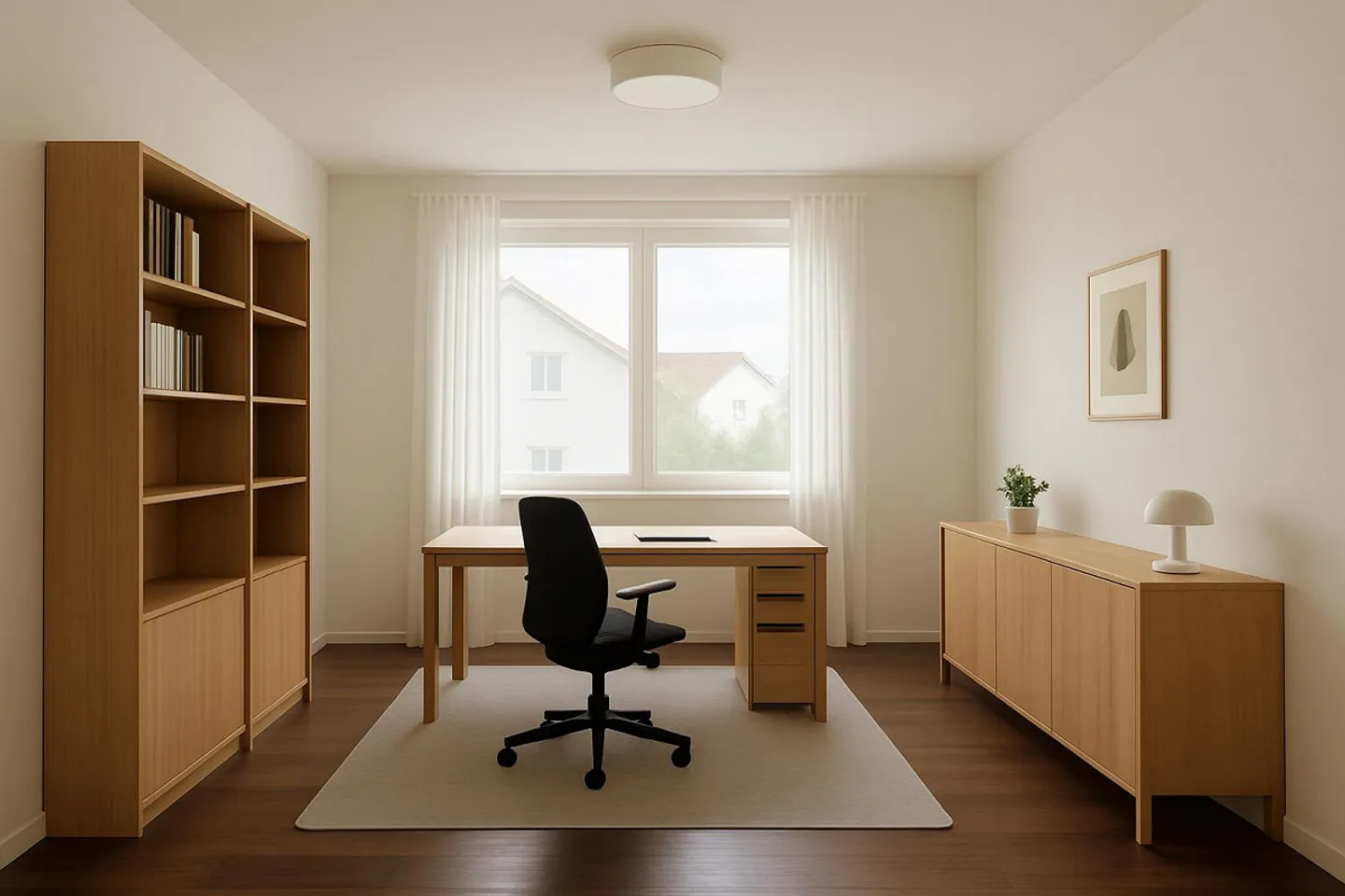 Appartement rénové de 3,5 pièces avec place de parking - Photo 6 sur 10