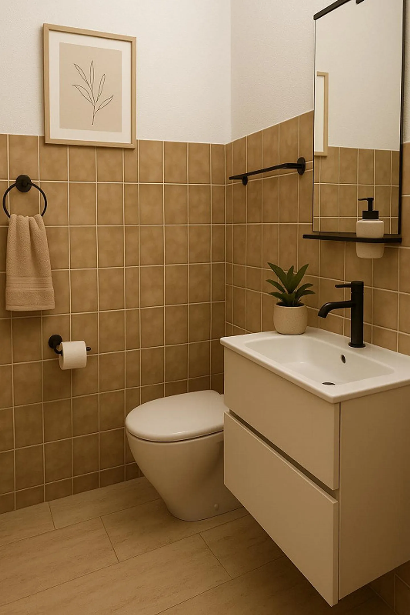 Appartement rénové de 3,5 pièces avec place de parking - Photo 8 sur 10