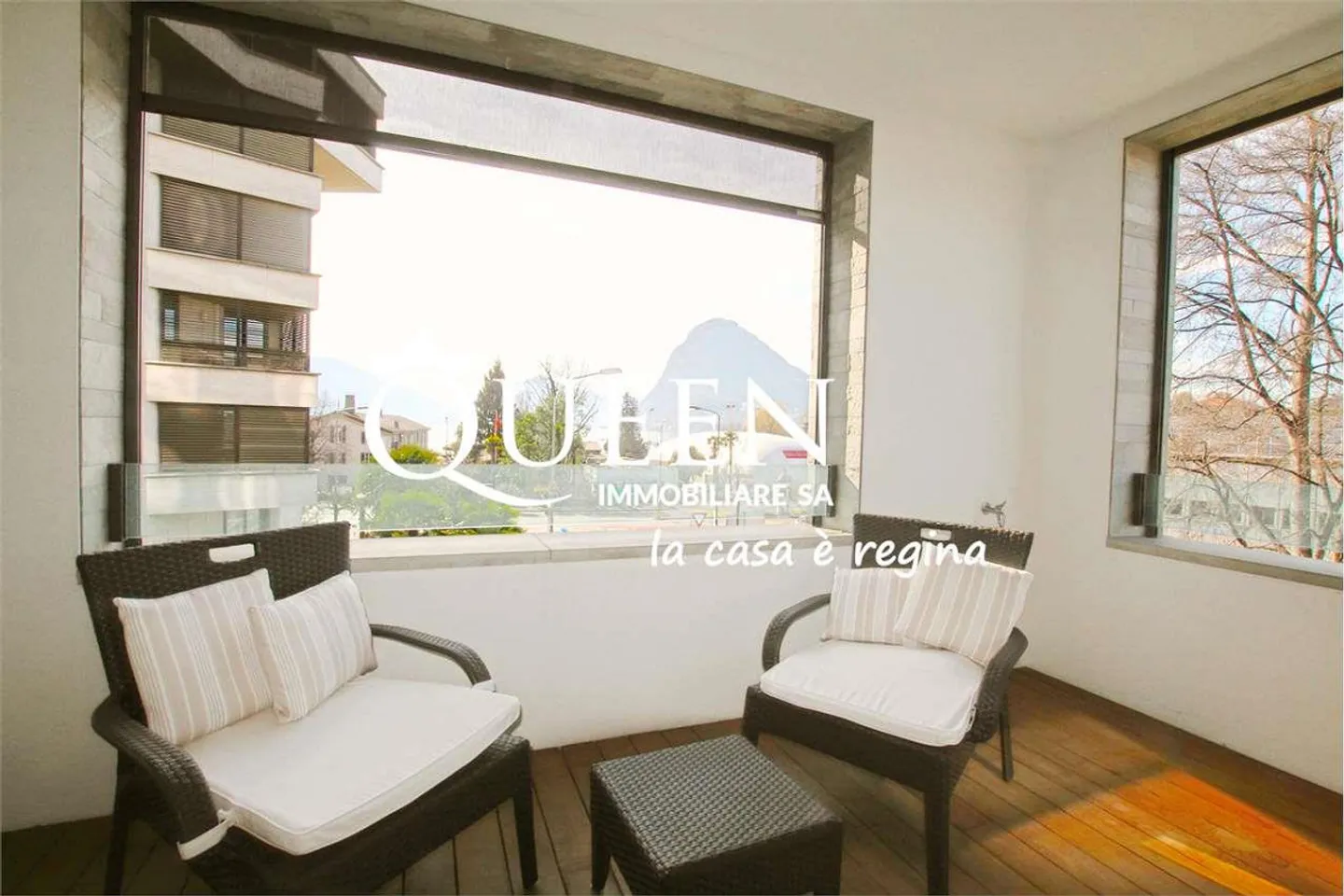Lugano-Cassarate: luxuriöse 4.5 Zimmer, 150 m², Loggia, Seeblick - Foto 12 di 13