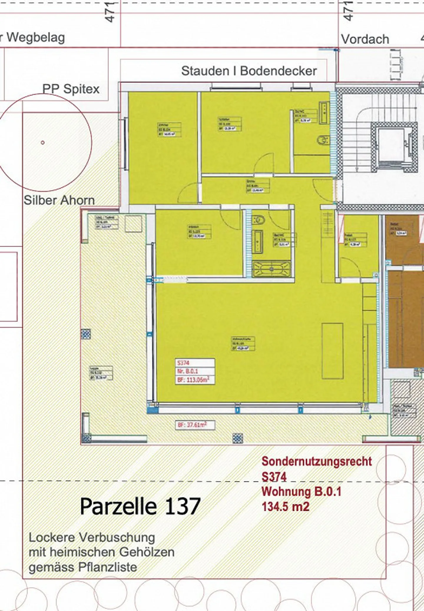 moderne 4.5 Zimmer KLIMA-KOMFORT-WHG im Erdgeschoss - Foto 7 von 7