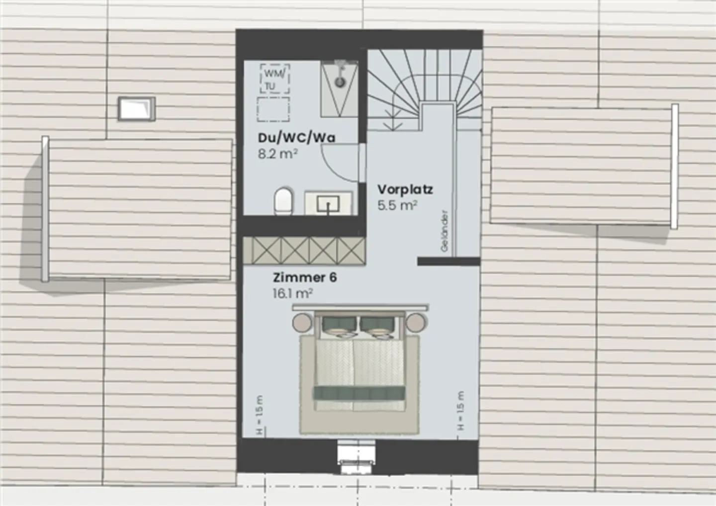 È iniziata la costruzione! Appartamento di 7,5 stanze MFH Casa Ost Puurehuus Wermatswil - Foto 8 di 9