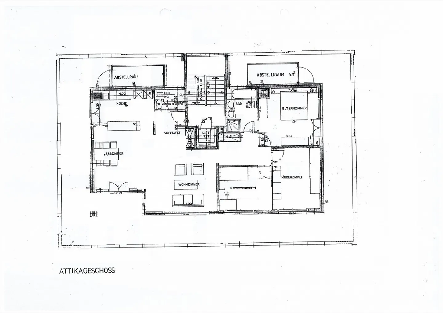 Attico con grande terrazza nel cuore di Wettingen - Foto 9 di 9