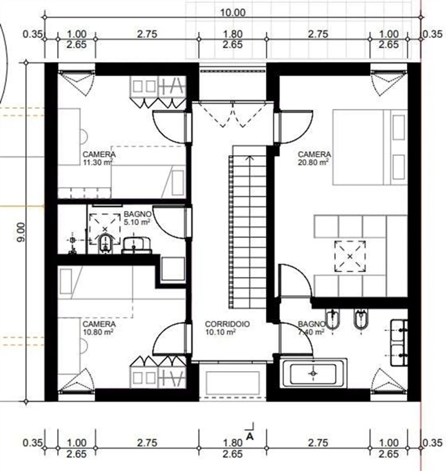 SPACIOUS NEW VILLA IN COLDRERIO - Photo 13 of 15