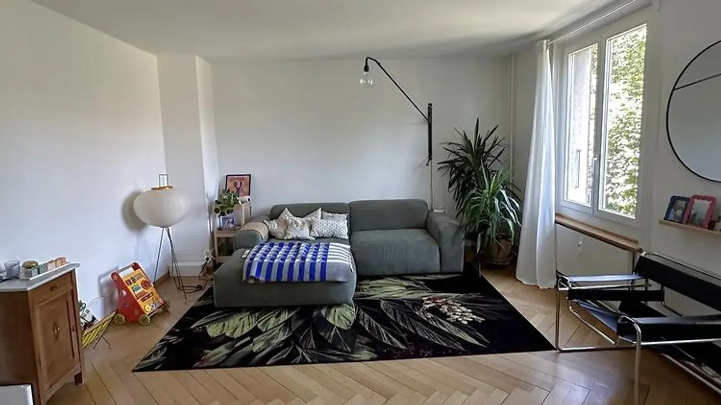 APPARTEMENT DE 3½ PIÈCES À BERNE - BREITENRAIN, MEUBLÉ, TEMPORAIRE - Photo 1 sur 3