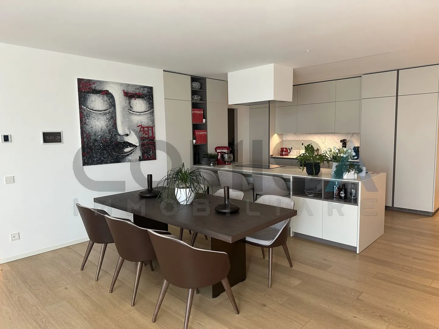 CUREGGIA  -  LUGANO
Elegante appartamento 5.5 locali arredato
 - Foto 4 von 10