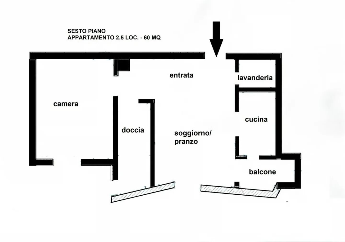 APPARTAMENTI 2.5 LOCALI RESIDENZA O REDDITO - Foto 11 von 12
