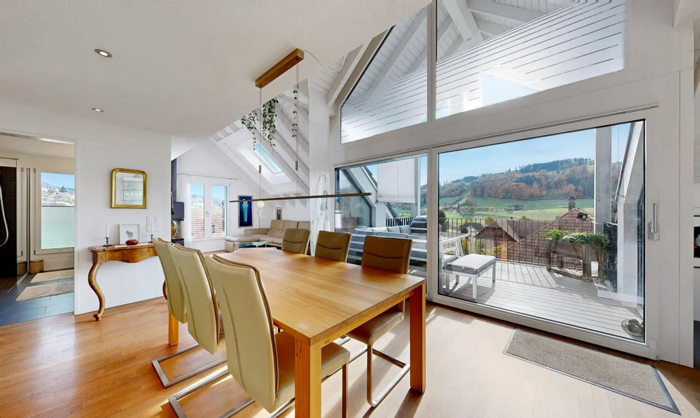 Moderne Duplex-Oase mit Alpenblick, Sauna & Loggia - Foto 2 von 11