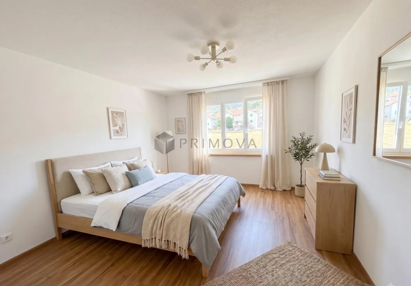 Charmante 3.5 Zimmer Wohnung - Foto 2 von 4