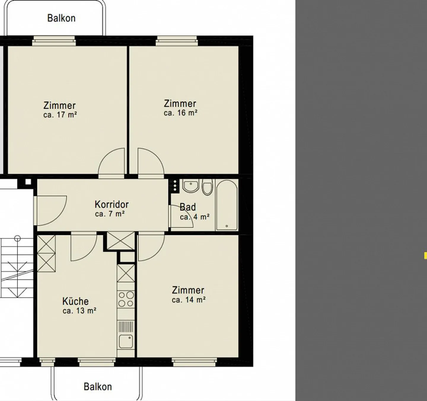 Charming apartment for rent in Zurich-Wiedikon - Photo 8 of 8