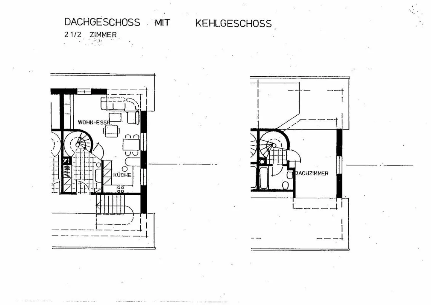 2.5 Zimmer Maisonettewohnung - Foto 4 von 6