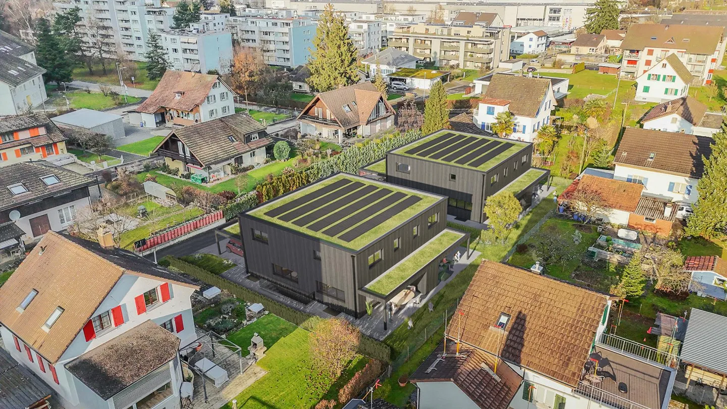 Stilvolles Neubauhaus mit Garten - Foto 1 von 5