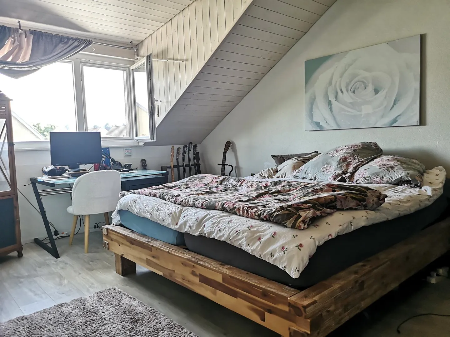 Magnifica casa duplex ristrutturata con cura per due famiglie con 4,5 stanze a Cudrefin, vicino al lago - Foto 25 di 34