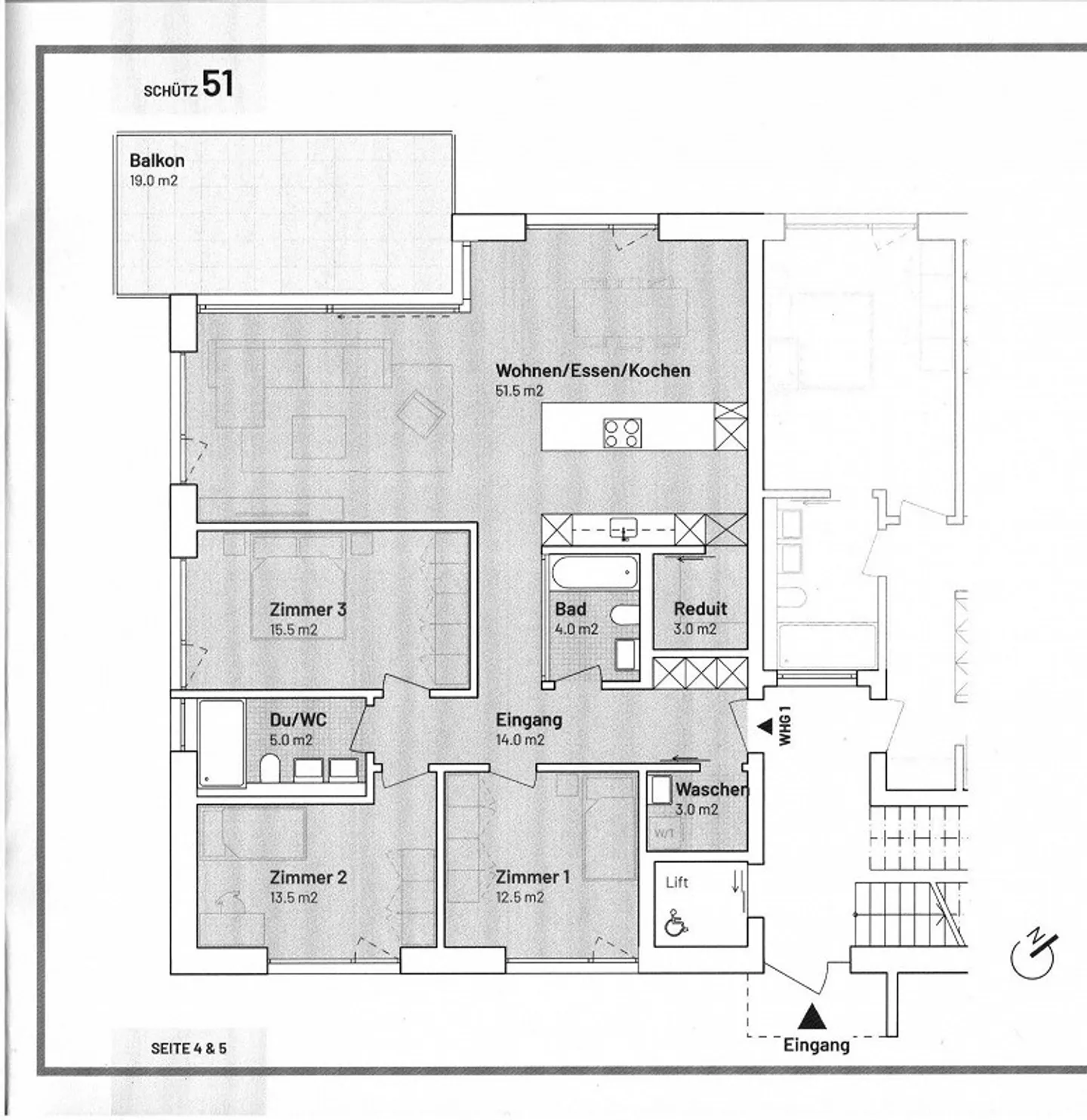 Grosszügige Neubauwohnung als Erstbezug im Eigentumsstandard - Foto 27 von 27