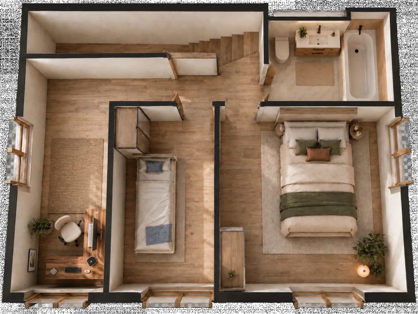 4,5 Zimmer Haus - Foto 6 von 10