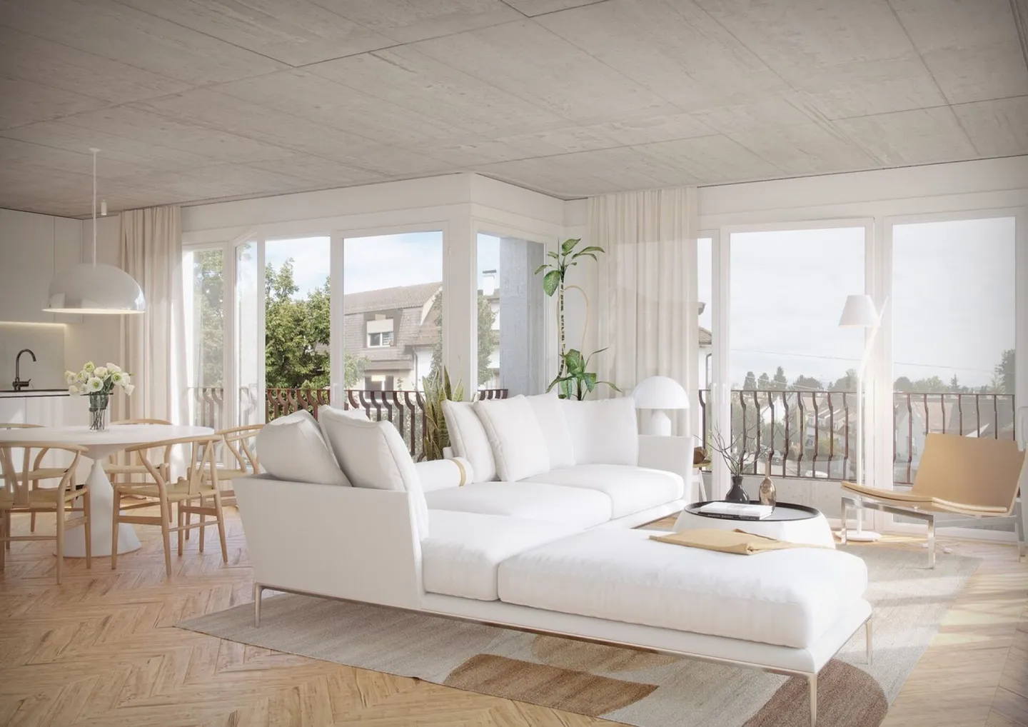 Hochwertig ausgebaute Neubauwohnung im beliebten Bachletten-Quartier! - Foto 2 von 6