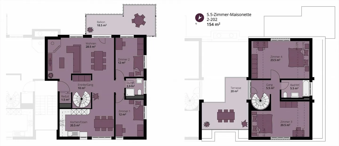 Appartamento duplex unico con camino - Foto 13 di 13