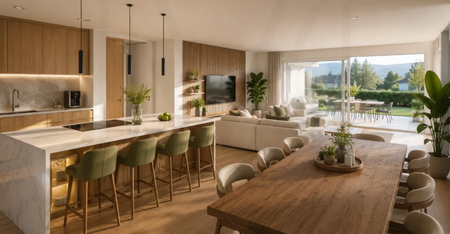 nächstes Projekt - großes neues Einfamilienhaus - Foto 2 von 6
