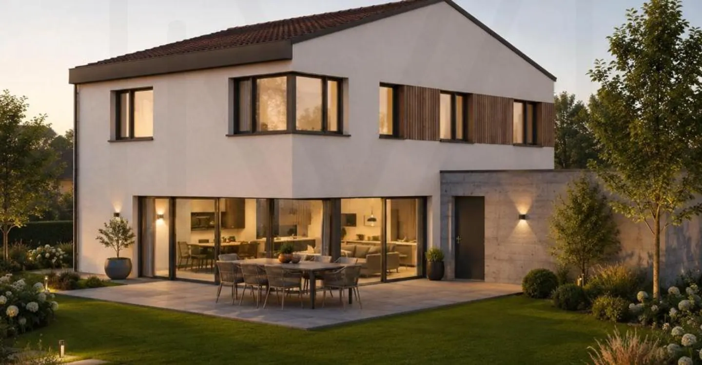 nächstes Projekt - großes neues Einfamilienhaus - Foto 6 von 6