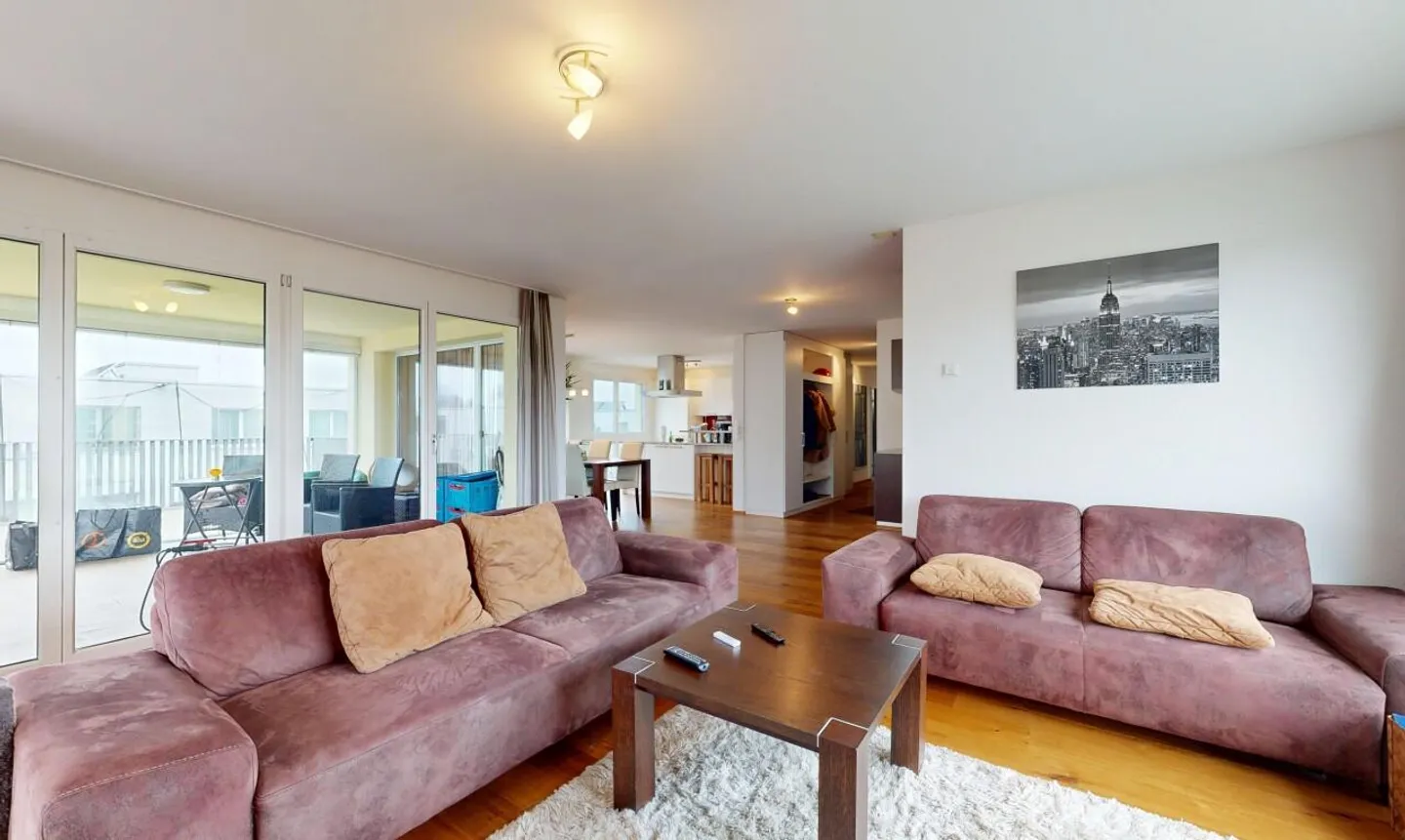 Appartement penthouse de 6,5 pièces avec vue sur le château de Lenzburg - Photo 3 sur 11