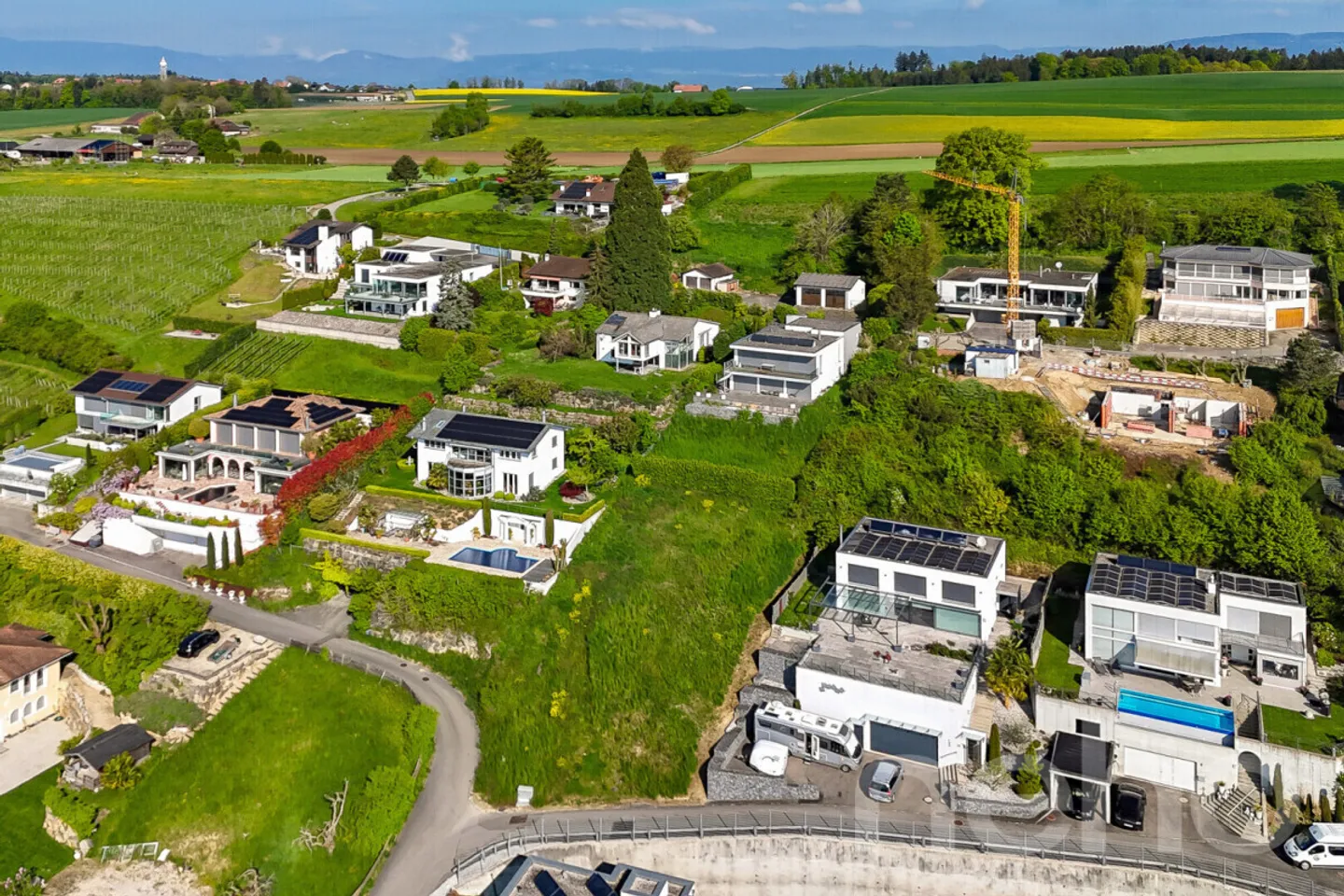 Villa di design con vista panoramica sul lago e sulle montagne - Foto 8 di 13