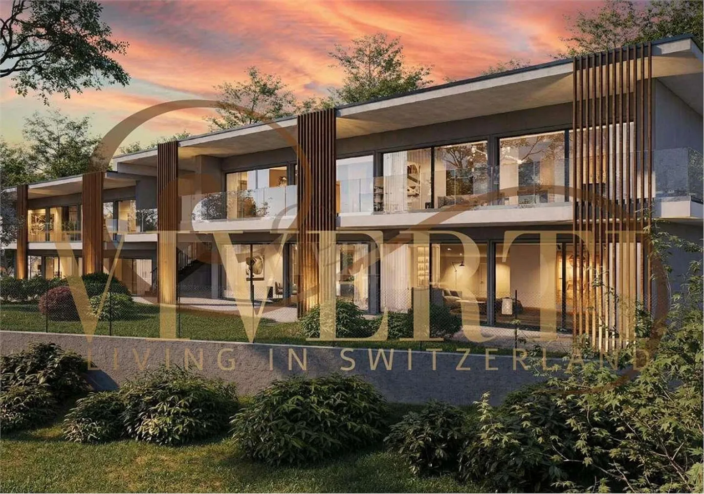 Appartement 3,5 pièces avec grand jardin et vue sur le lac à Lugano - Photo 1 sur 6