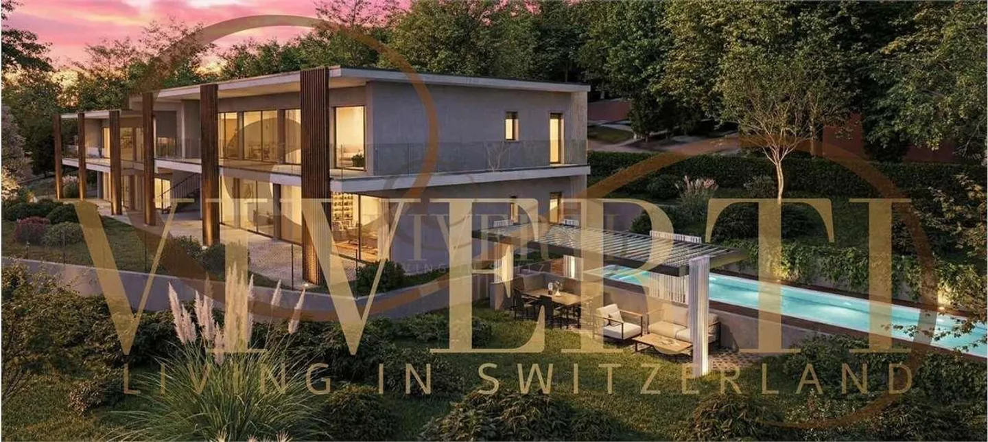 Appartement 3,5 pièces avec grand jardin et vue sur le lac à Lugano - Photo 2 sur 6