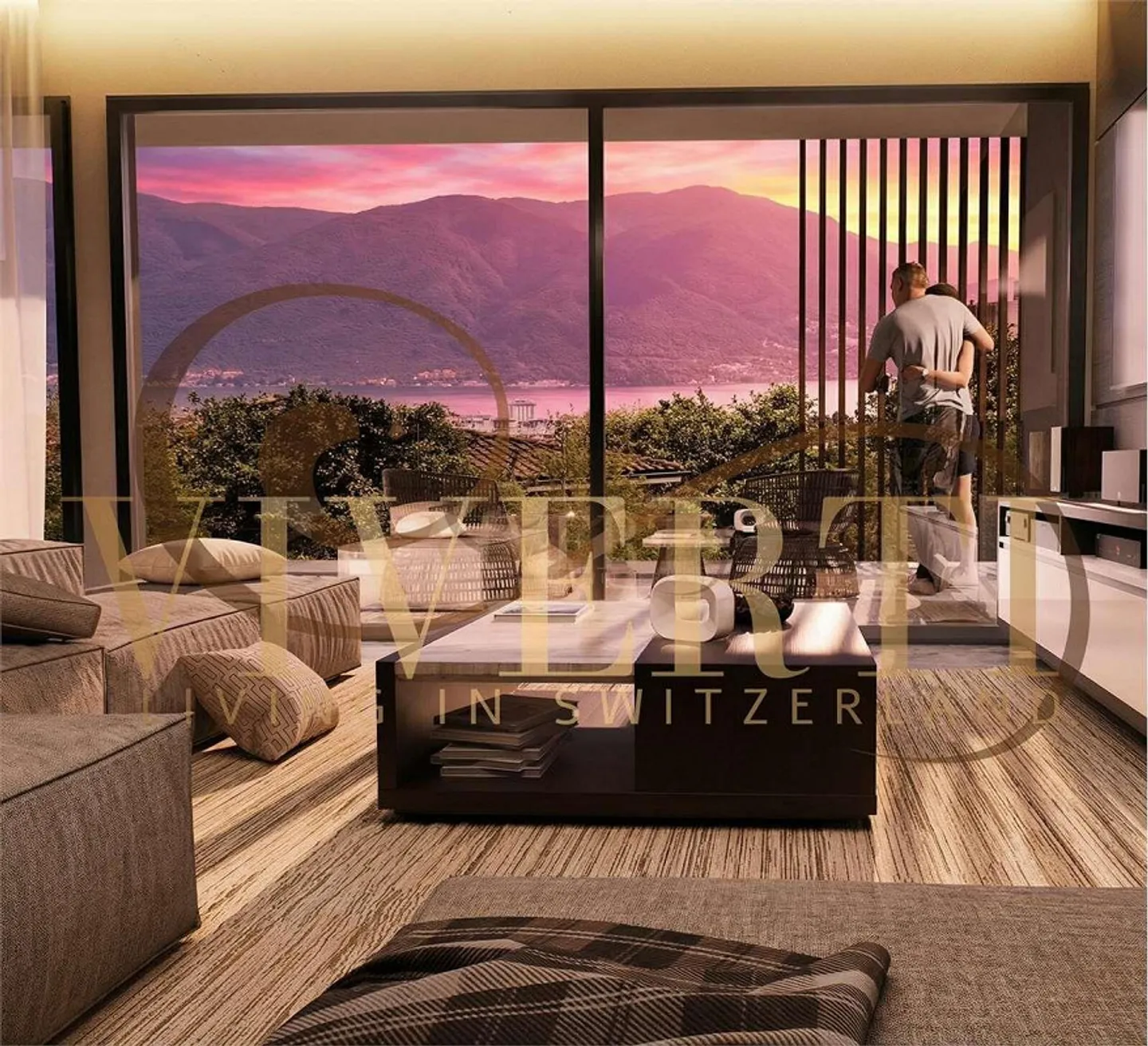 Appartement 3,5 pièces avec grand jardin et vue sur le lac à Lugano - Photo 5 sur 6