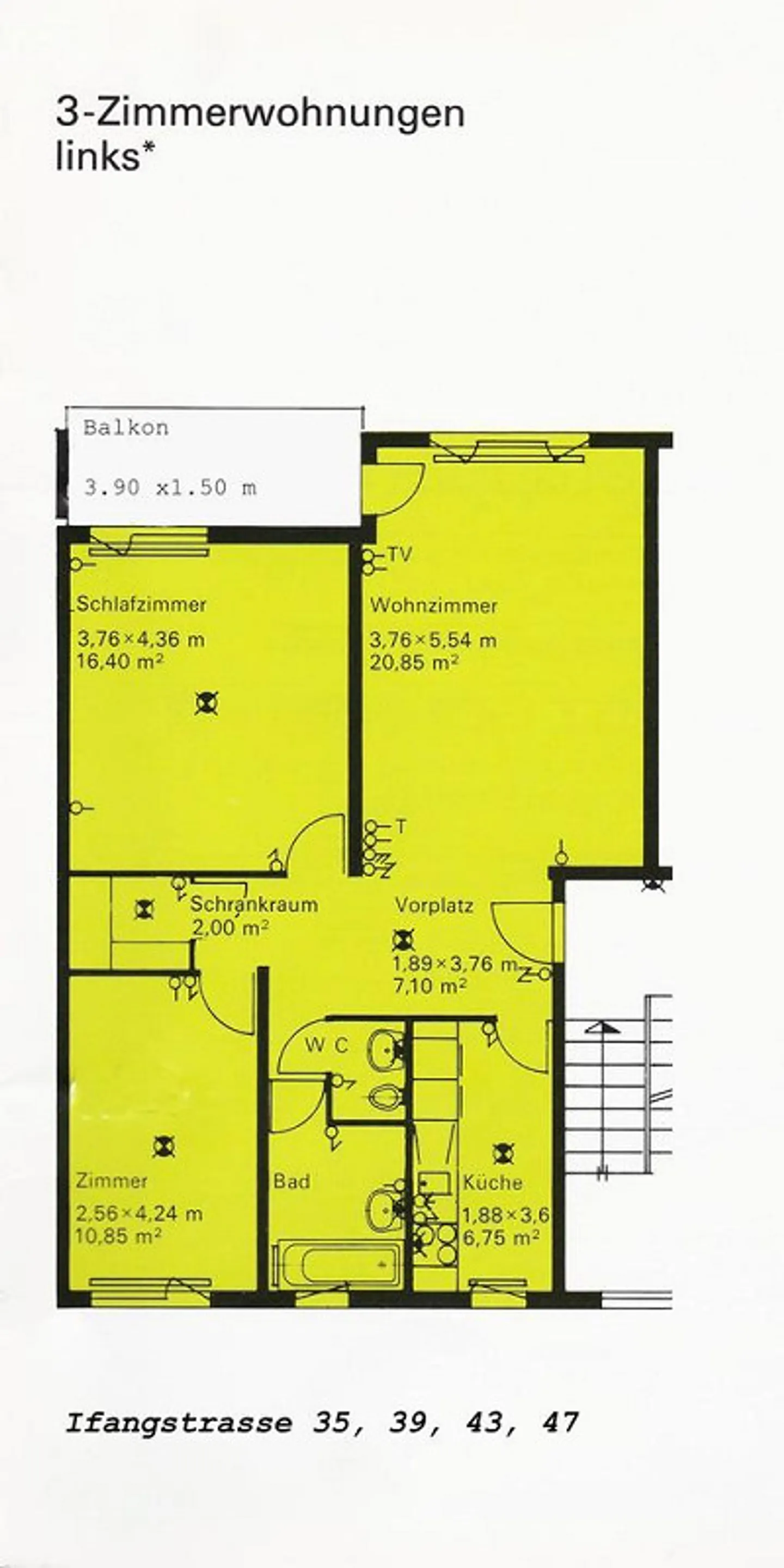 Bellissimo appartamento spazioso con 3 camere - Foto 6 di 7