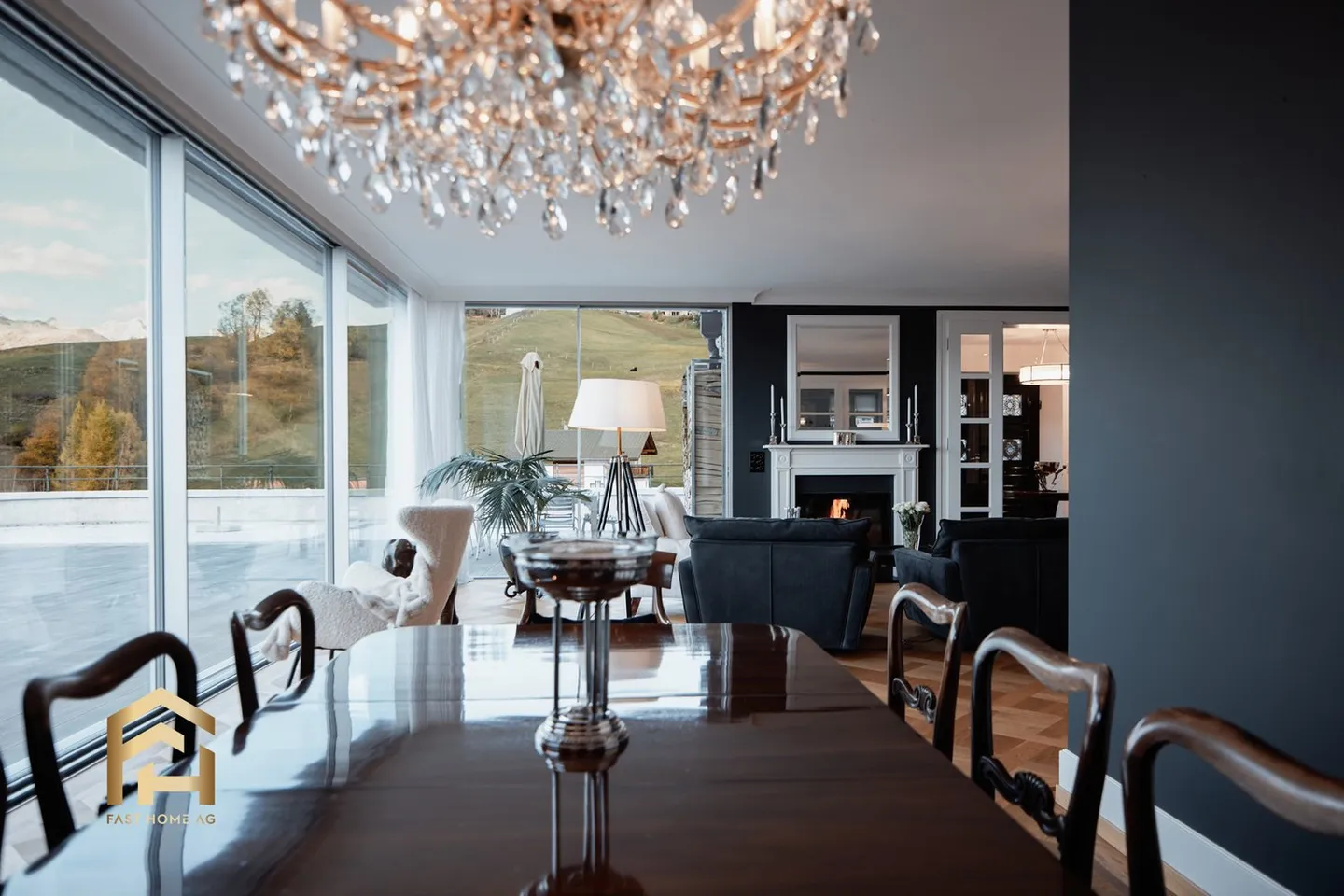 Exclusive Castle Property with Panoramic View in Bürchen (UNESCO World Heritage) - Photo 6 of 13