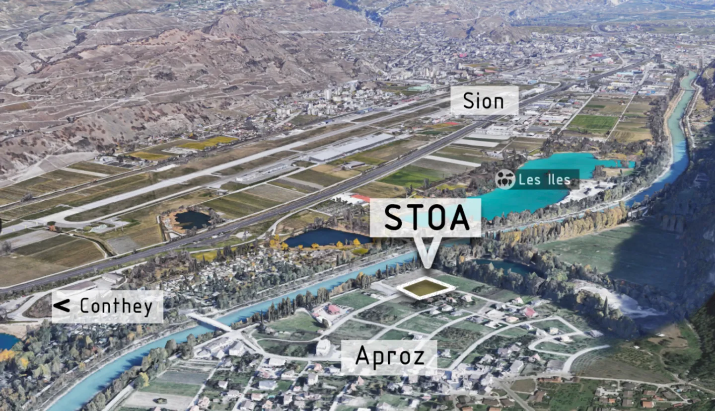 Modernes Apartment in Aproz - Foto 2 von 9