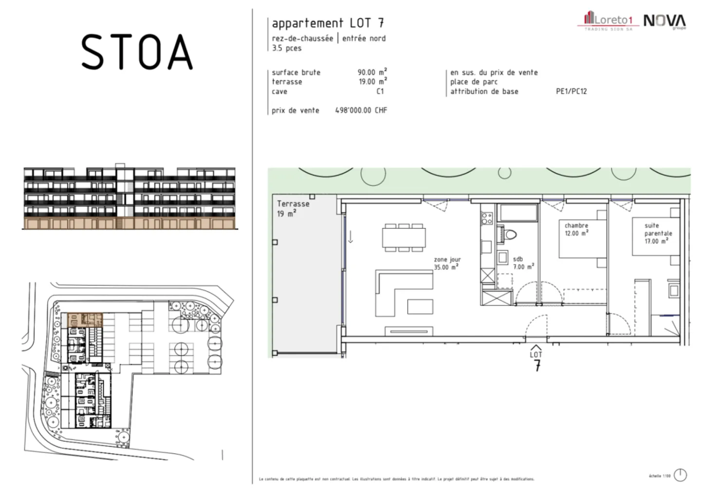 Modernes Apartment in Aproz - Foto 8 von 9