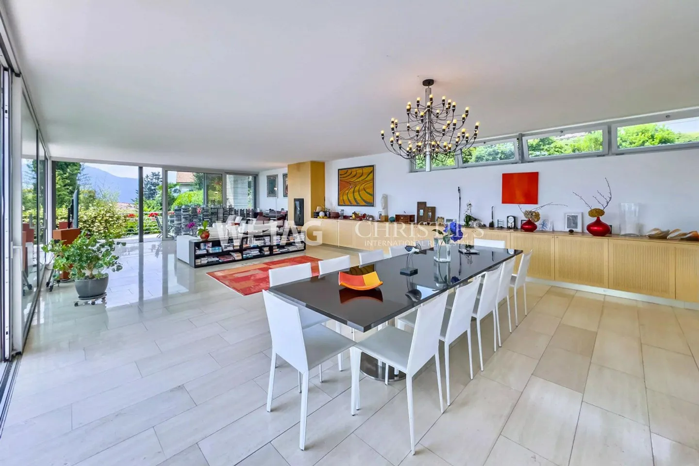 Lugano-Carona : villa moderne à Carona avec vue sur le lac de Lugano... - Photo 4 sur 13