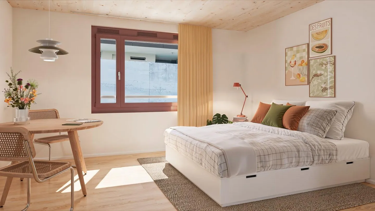 Charmantes Studio in Stadtsägi - Foto 3 von 4