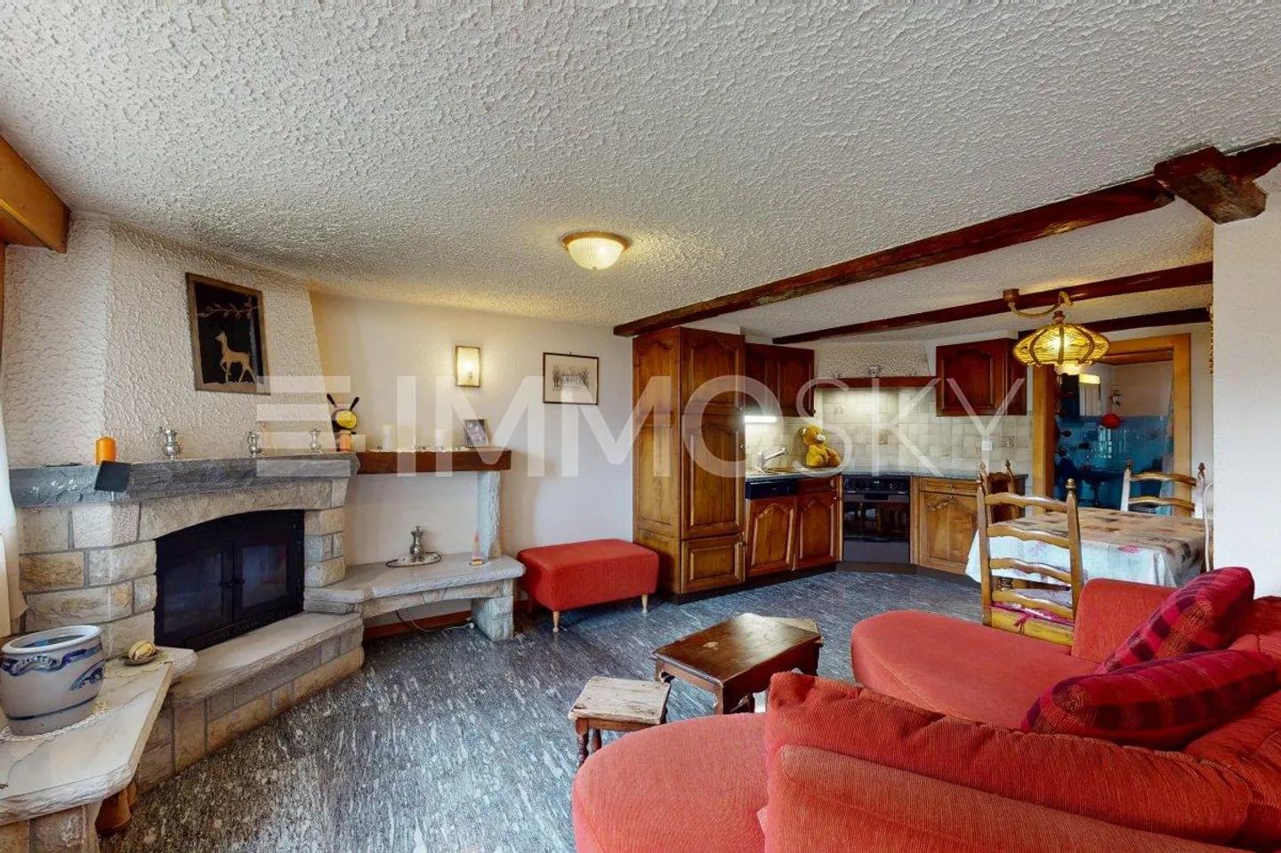 Visite Virtuelle : Appartement de 5.5 pièces à Ovronnaz - Photo 3 sur 5