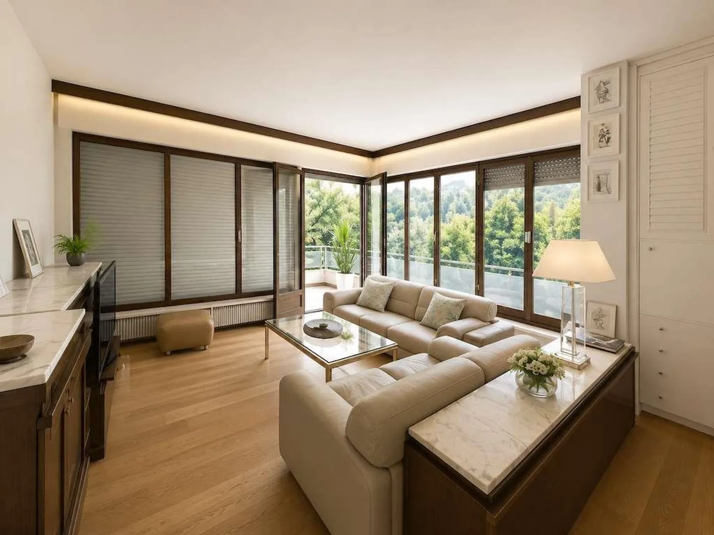 Cassarate Wohnung mit Renovierung - Foto 2 von 7