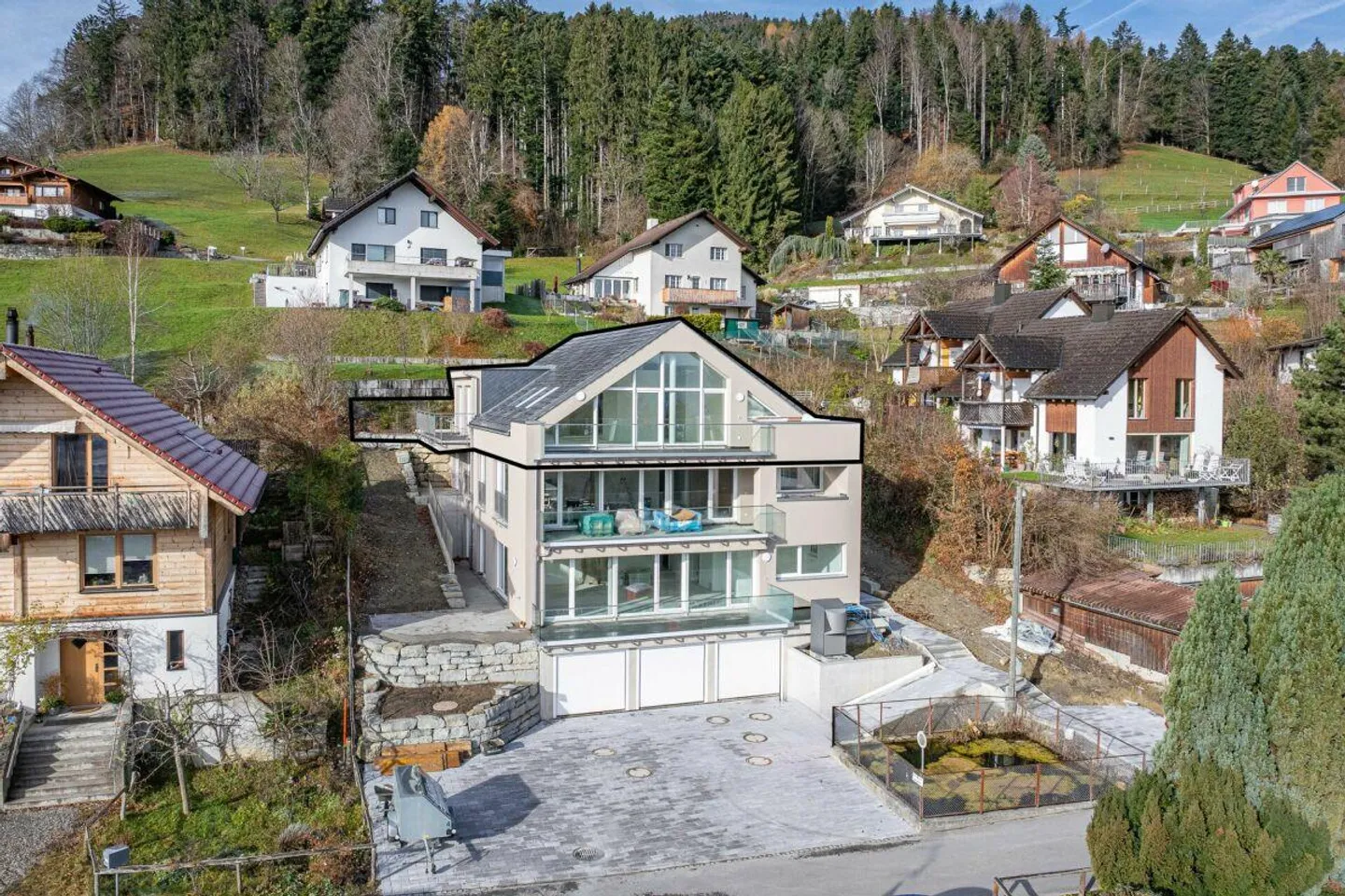 Penthouse de 3,5 pièces - Photo 3 sur 9