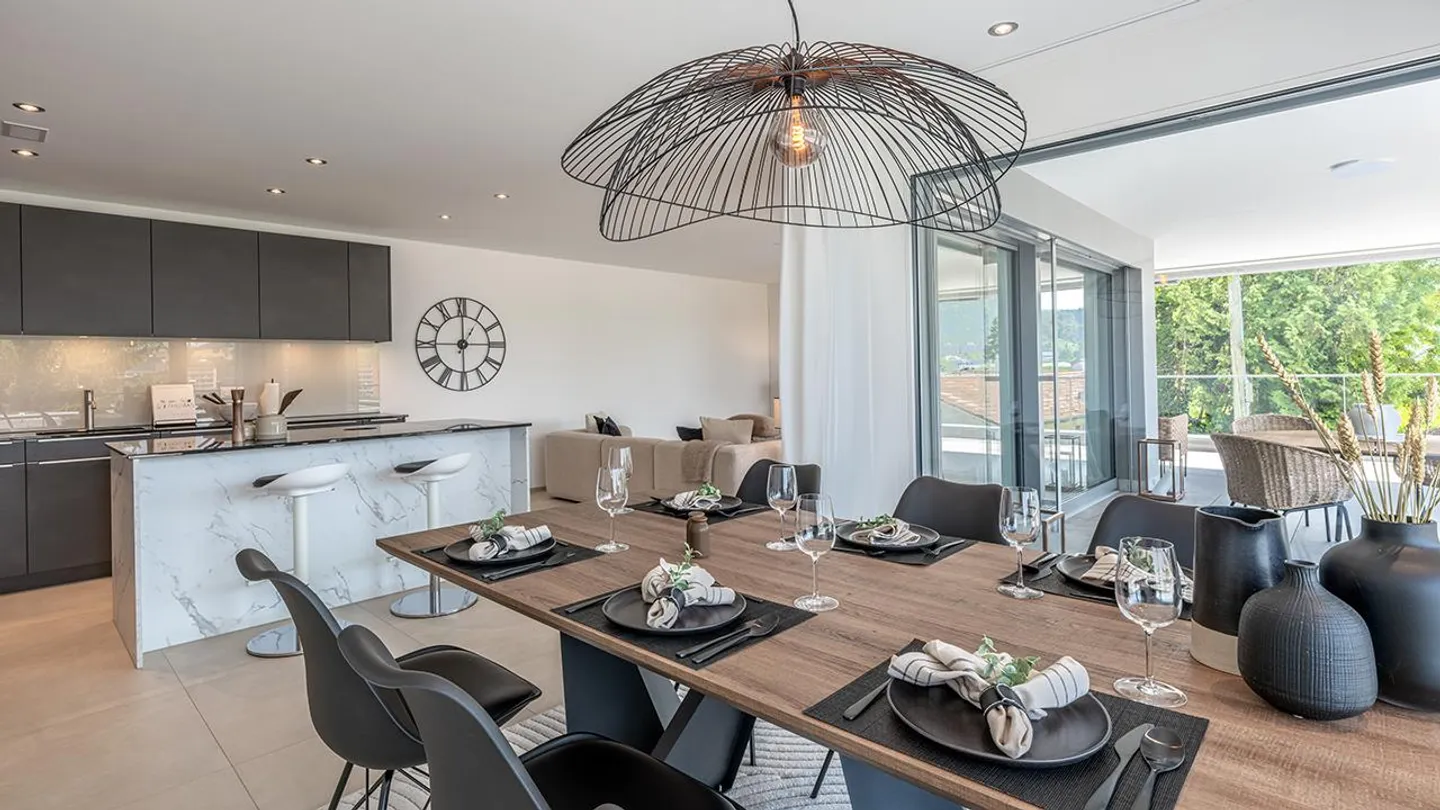 Ready-to-move-in 4½-room terrace apartment with a view - Photo 9 of 24