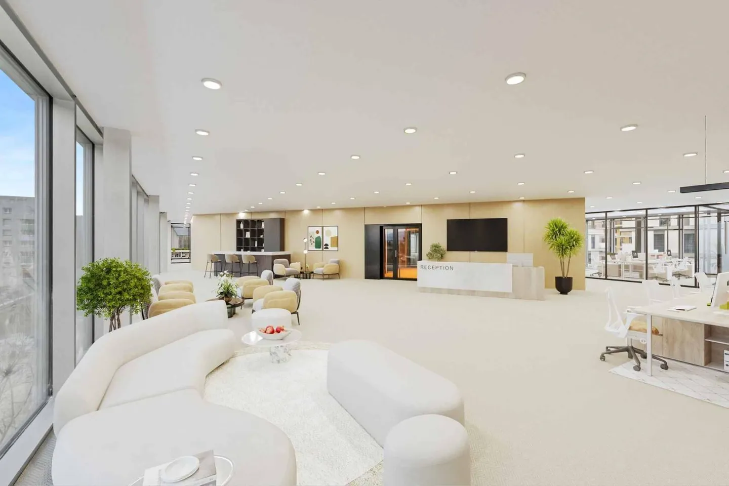 Bureaux de classe exceptionnelle de 468m² au cœur du Quartier de l'Étang - Photo 5 sur 12