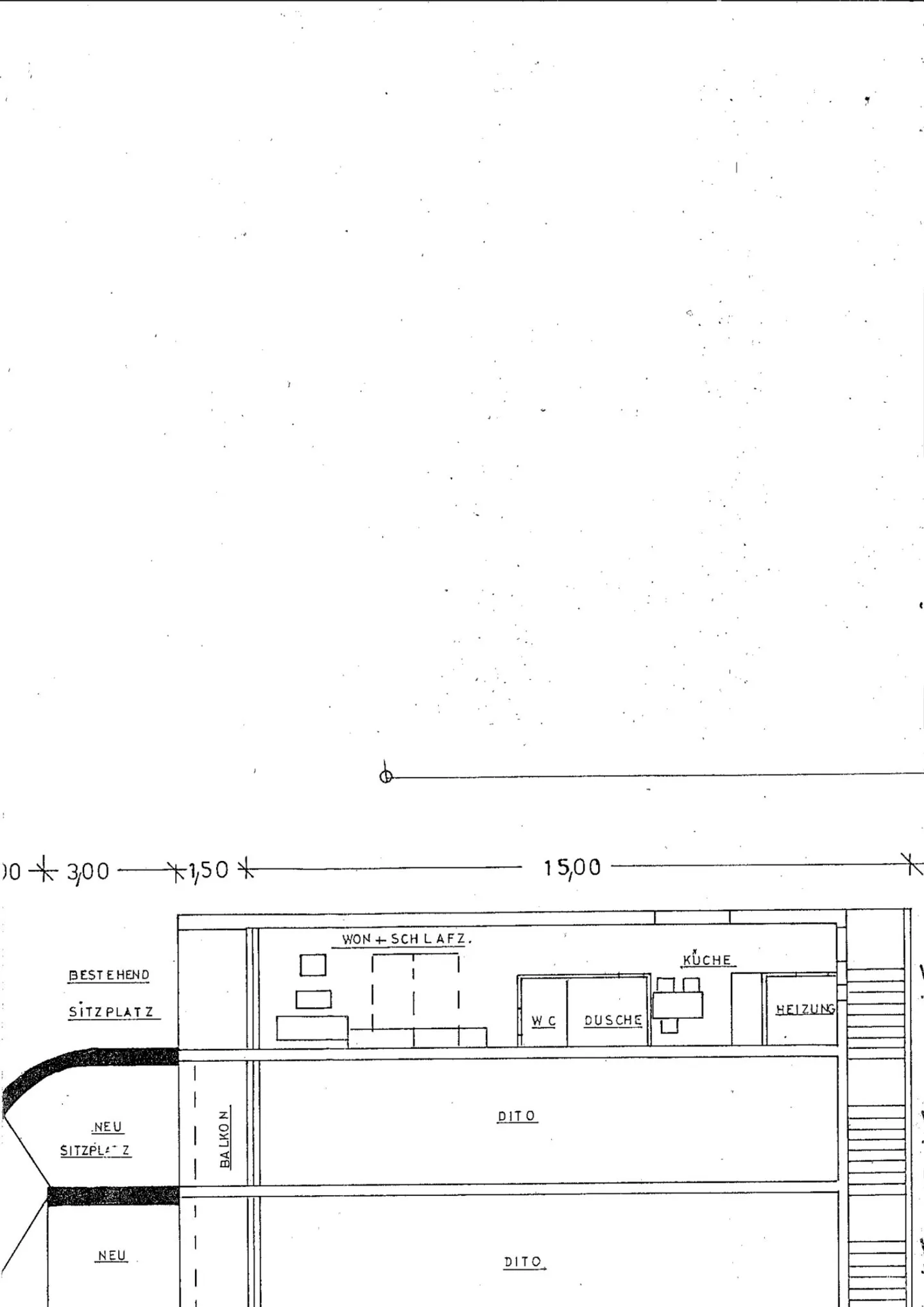 Studio mit Privatparkplatz - Foto 11 von 13