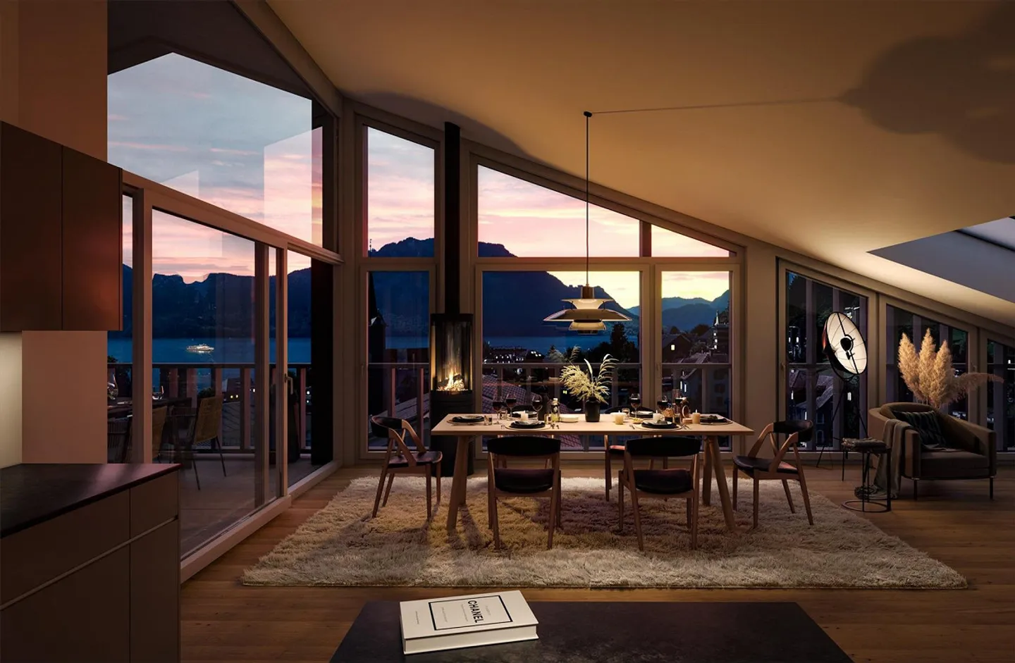 Attractive Penthouse Apartment by Lake Lucerne - Photo 2 of 3