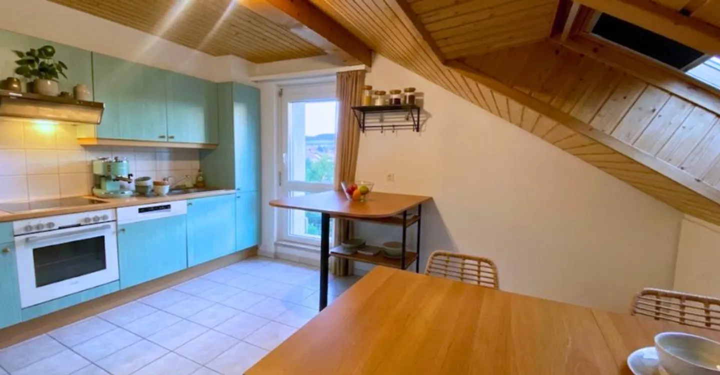 Vaulruz – Charmante 3,5-Zimmer-Wohnung zu vermieten - Foto 2 von 5