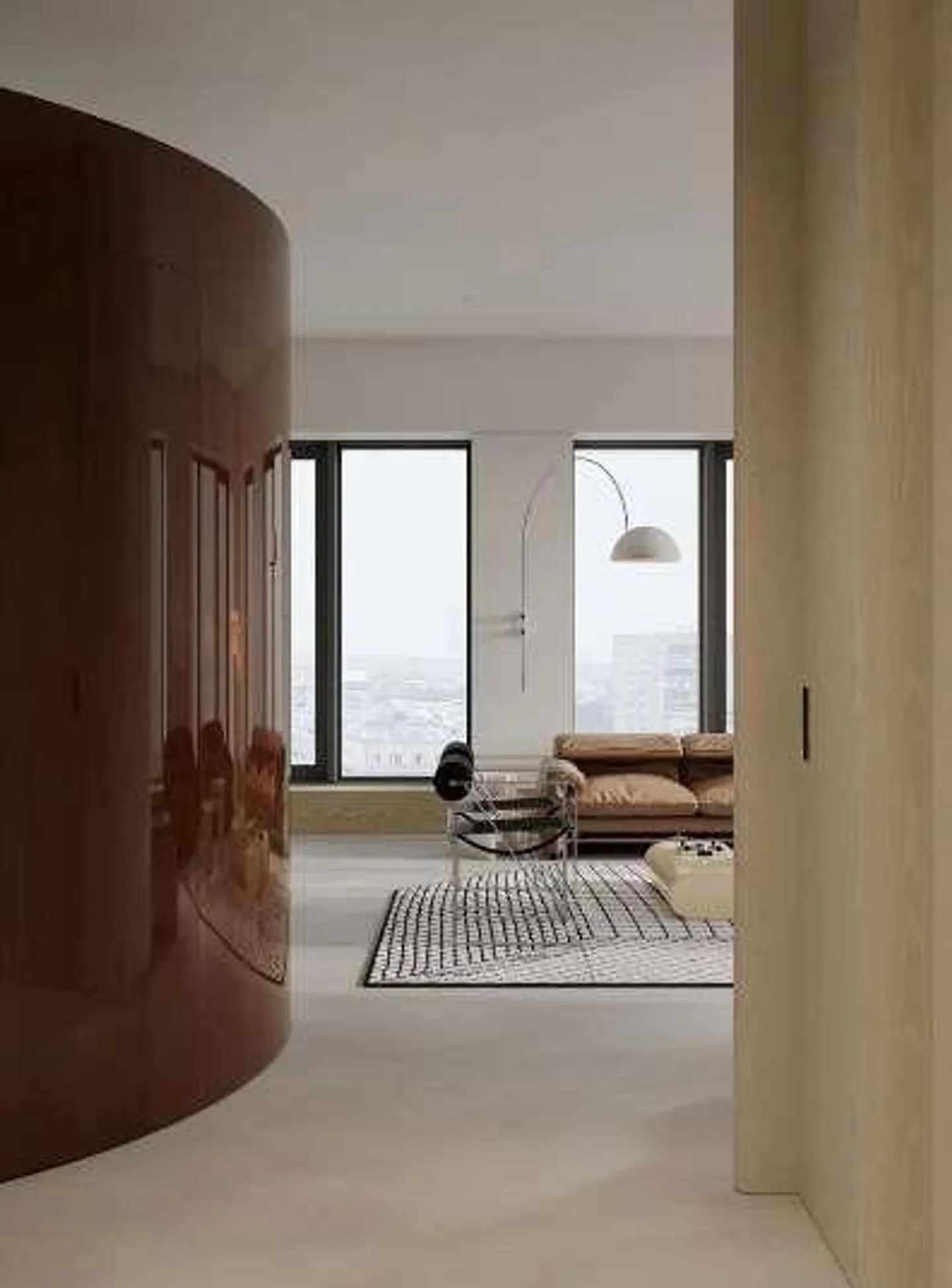 Exklusives Design-Apartment in Cassarate - Foto 2 von 5