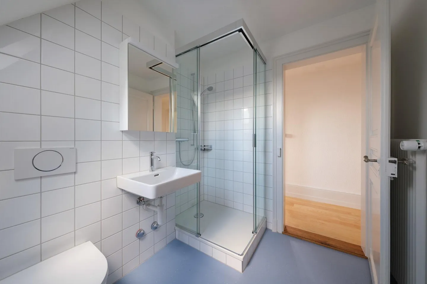 Freshly and stylishly renovated penthouse apartment with a view in Bern - Photo 3 of 15