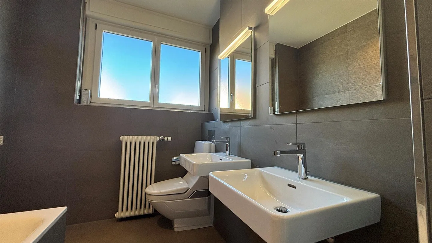 Appartements ensoleillés meublés près de l'HSG, vue imprenable, balcon - Photo 11 sur 16