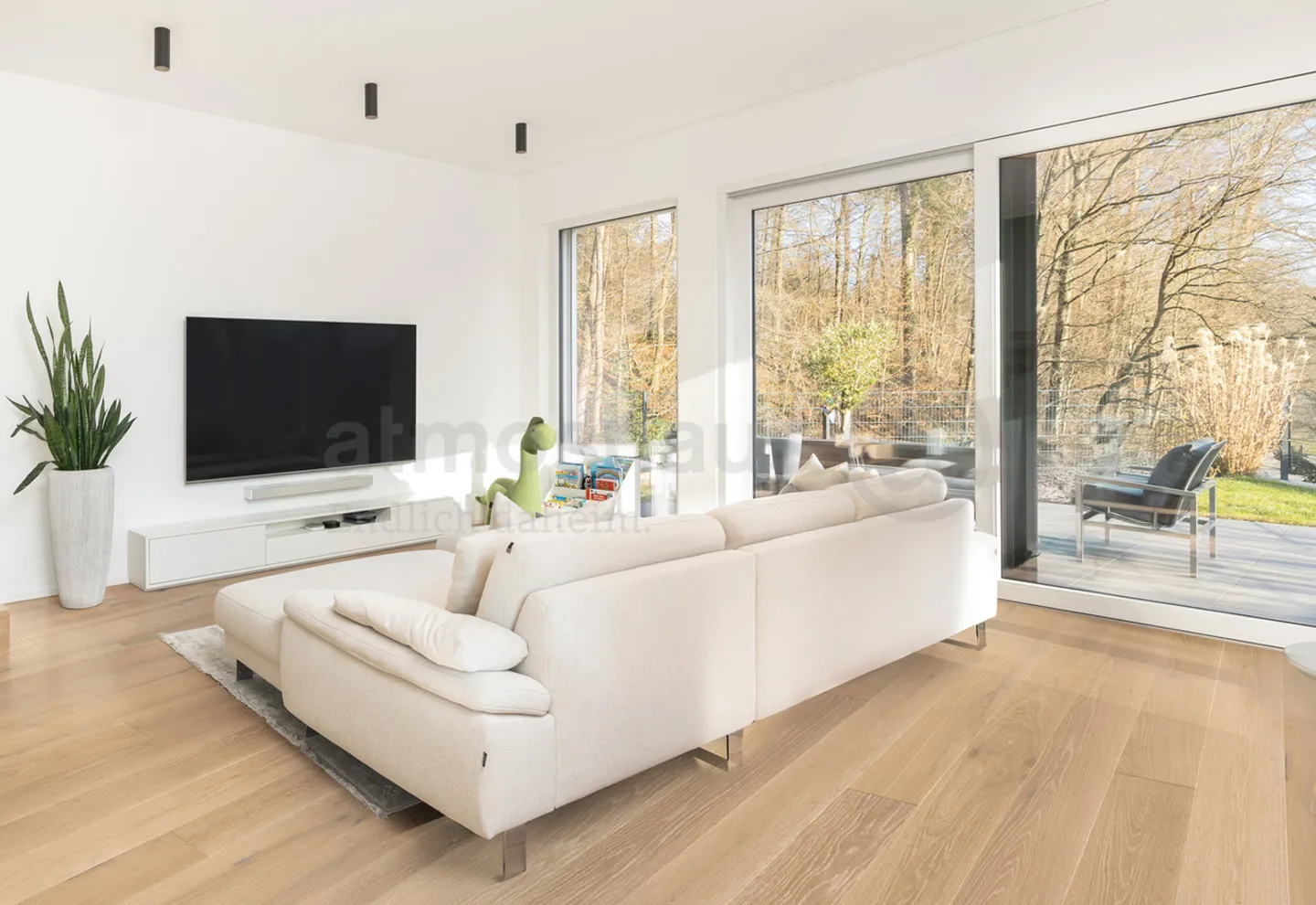 Hitzkirch LU: Stylish semi-detached house with lake view and wide view - Photo 6 of 9